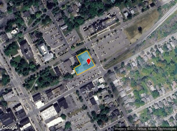 20 Pleasant St, Canandaigua, NY Parcel Map