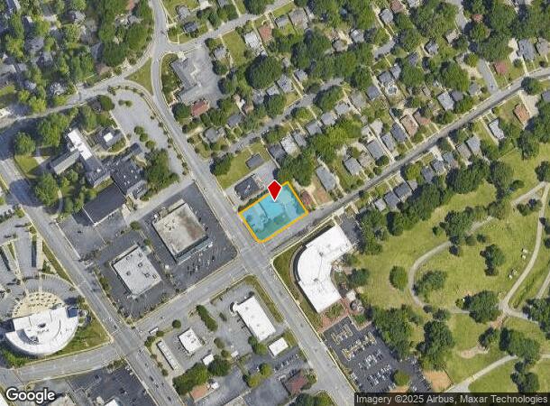 201 Qubein Ave, High Point, NC Parcel Map