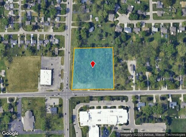  W Maple Ave, Flint, MI Parcel Map