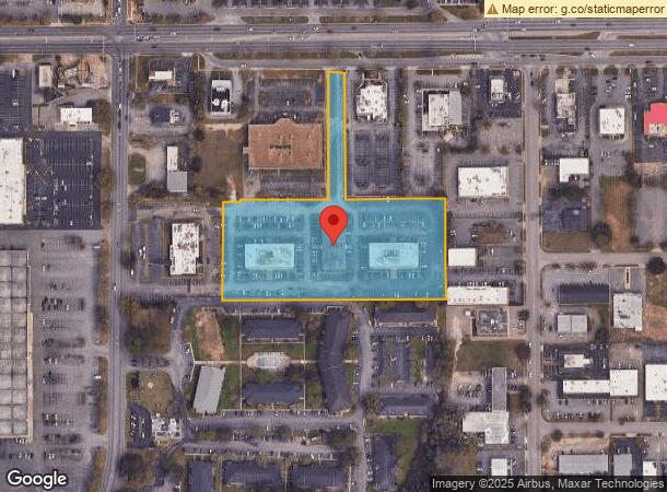  3929 Airport Blvd, Mobile, AL Parcel Map