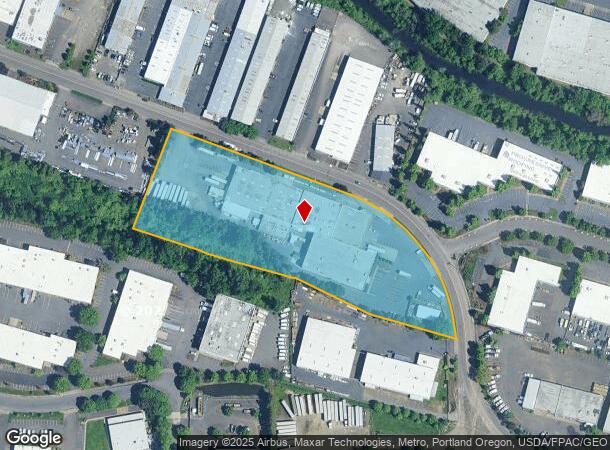12730 Ne Whitaker Way, Portland, OR Parcel Map