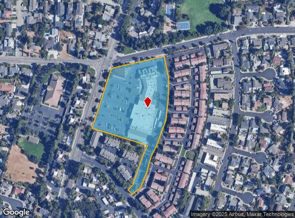  3550 Bernal Ave, Pleasanton, CA Parcel Map