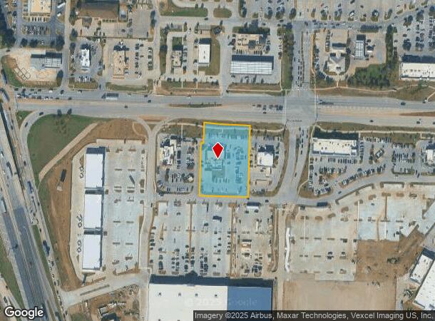 2825 W University Dr, Denton, TX Parcel Map