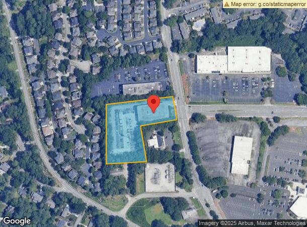  2296 Henderson Mill Rd Ne, Atlanta, GA Parcel Map