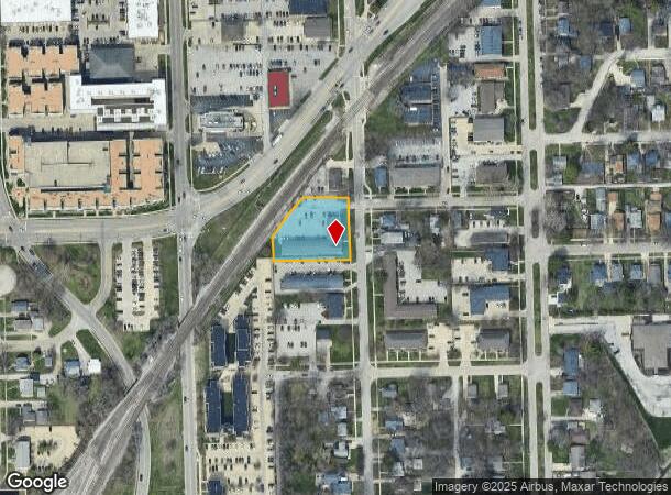  801 S University St, Normal, IL Parcel Map