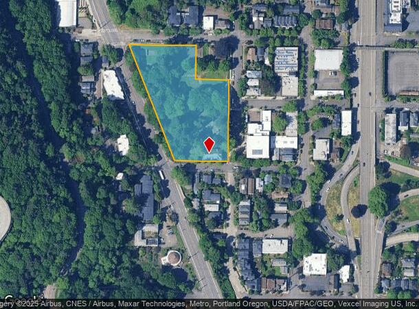  3037 Sw 2Nd Ave, Portland, OR Parcel Map