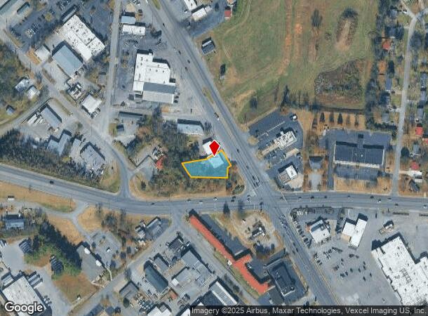  909 Nw Broad St, Murfreesboro, TN Parcel Map