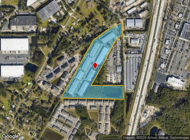  14476 Duval Pl W, Jacksonville, FL Parcel Map