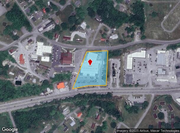 1410 N Broad St, Tazewell, TN Parcel Map