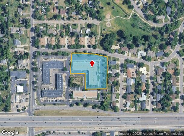 9197 W 6Th Ave Frontage Rd, Lakewood, CO Parcel Map