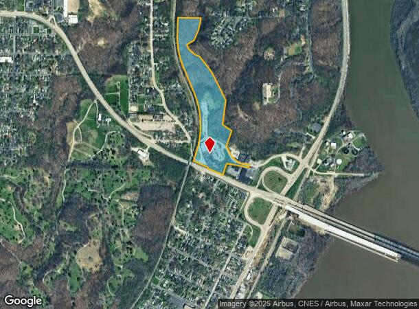 1 News Plz, Peoria, IL Parcel Map