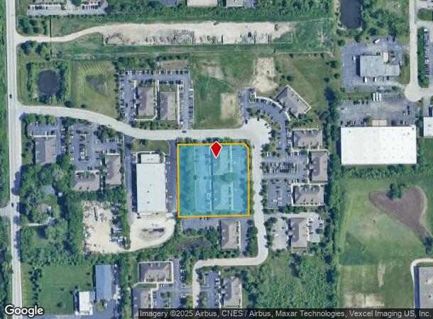  16520 106Th Ct, Orland Park, IL Parcel Map
