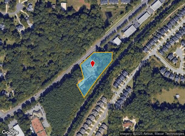 2160 N Salem St, Apex, NC Parcel Map