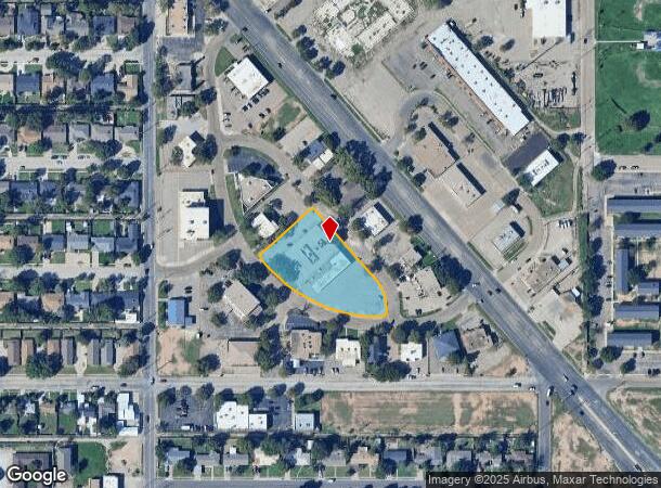  22 Briercroft Office Park, Lubbock, TX Parcel Map