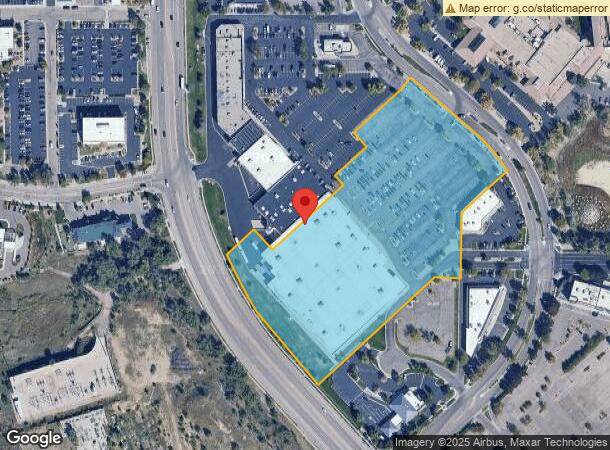  1630 E Cheyenne Mountain Blvd, Colorado Springs, CO Parcel Map