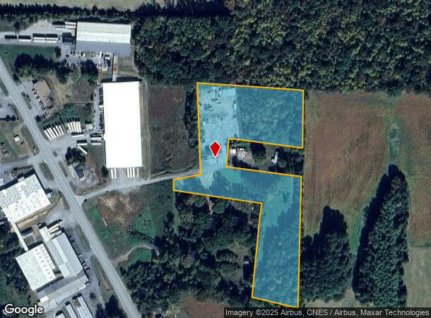 1415 Slugo Rd, Yadkinville, NC Parcel Map