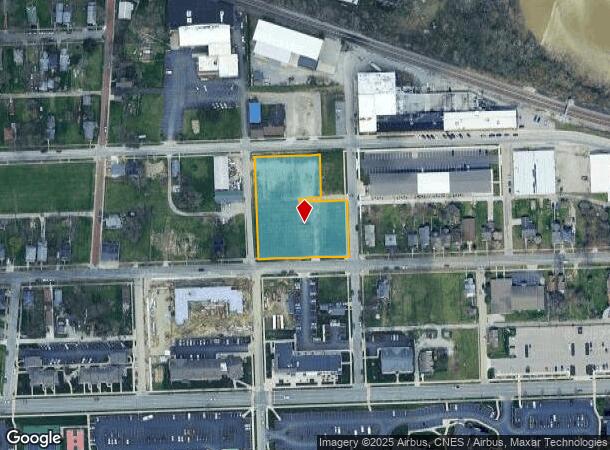  1417 E Wayne St, Fort Wayne, IN Parcel Map
