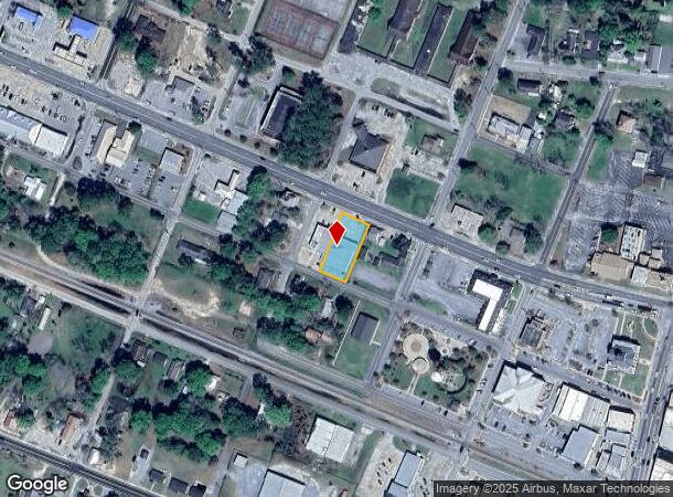 201 W Parker St, Baxley, GA Parcel Map