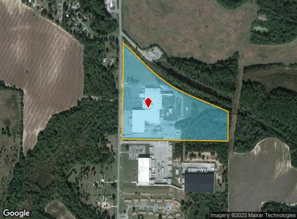  101 Seabrook Dr, Sylvester, GA Parcel Map