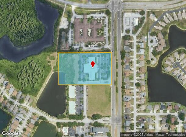 4443 Rowan Rd, New Port Richey, FL Parcel Map
