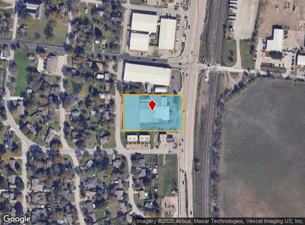 218 S Fm 156, Justin, TX Parcel Map