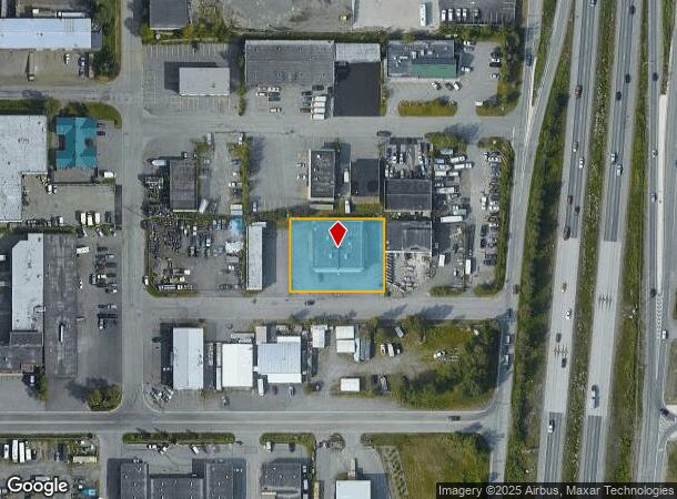  1307 E 75Th Ave, Anchorage, AK Parcel Map