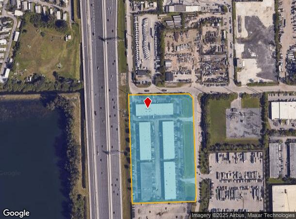  5000 Oakes Rd, Davie, FL Parcel Map