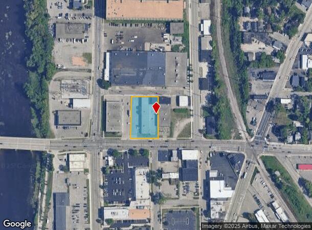  25 Leonard St Nw, Grand Rapids, MI Parcel Map