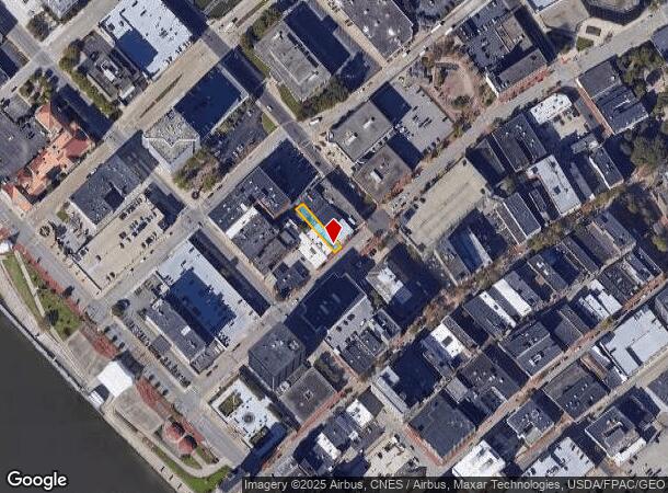  121 Summers St, Charleston, WV Parcel Map