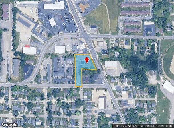 1617 N Wheeling Ave, Muncie, IN Parcel Map
