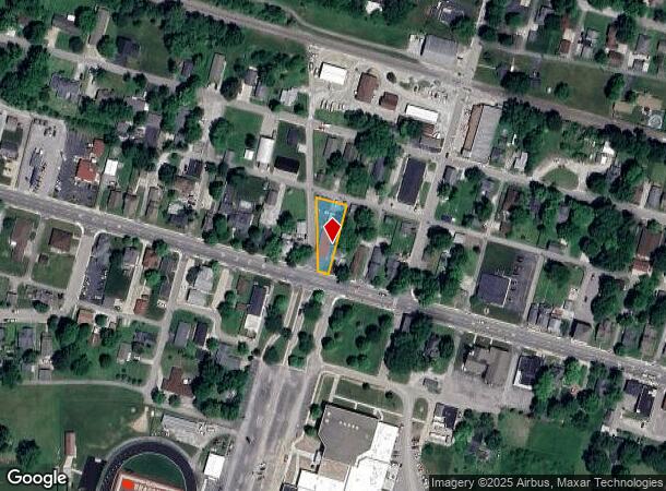  18 W Main St, New Palestine, IN Parcel Map