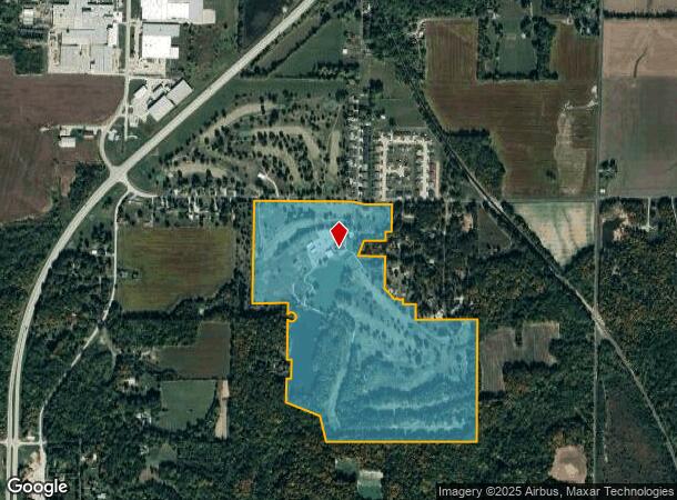 2801 Putter Dr, Centralia, IL Parcel Map