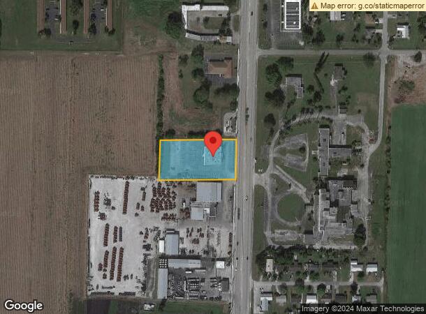  1200 S Main St, Belle Glade, FL Parcel Map