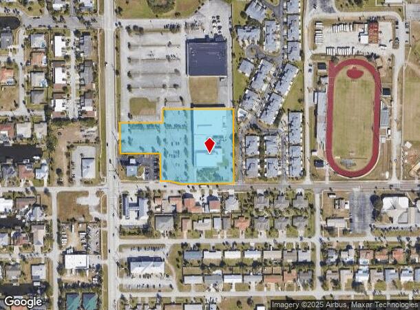  1089 S Patrick Dr, Satellite Beach, FL Parcel Map