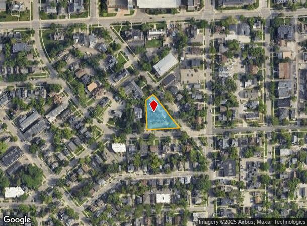 848 Tappan Ave, Ann Arbor, MI Parcel Map