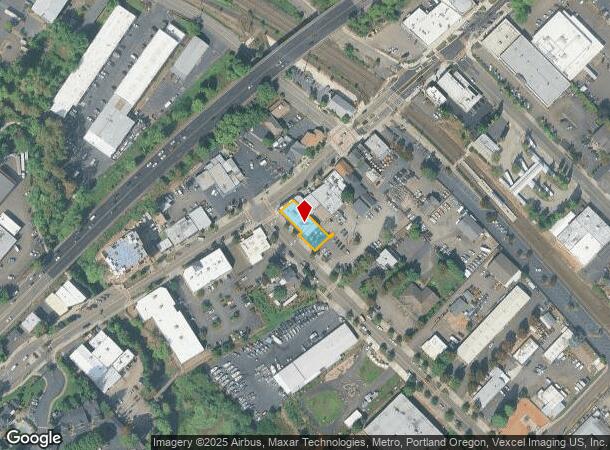 12460 Sw Main St, Portland, OR Parcel Map