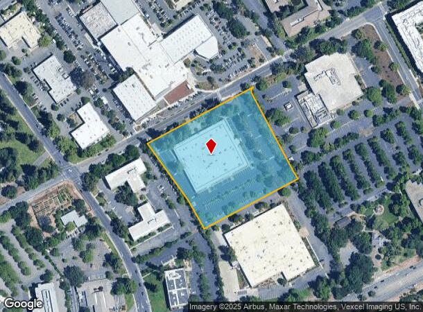  2621 Shadelands Dr, Walnut Creek, CA Parcel Map