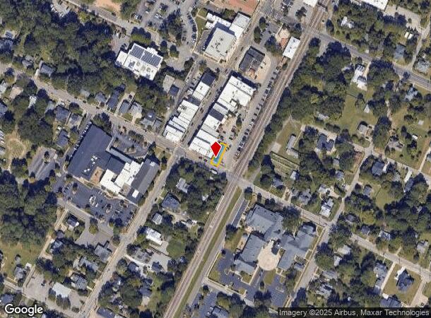 103 E Chatham St, Apex, NC Parcel Map