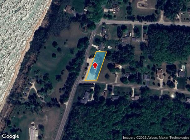 2583 Lakeshore Rd, Manistee, MI Parcel Map