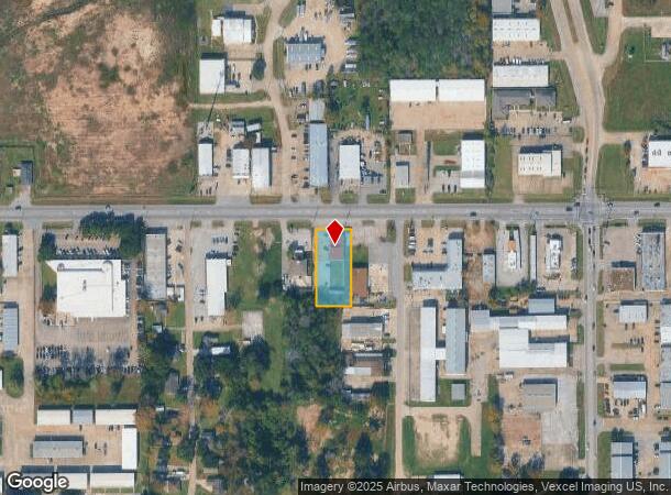  1410 E 1St St E, Humble, TX Parcel Map