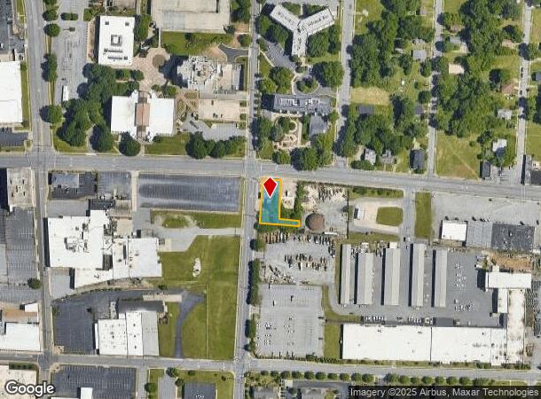  700 E Green Dr, High Point, NC Parcel Map
