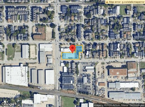  1405 Edwards St, Houston, TX Parcel Map