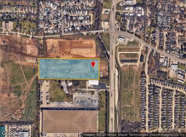  745 E Shady Grove Rd, Grand Prairie, TX Parcel Map