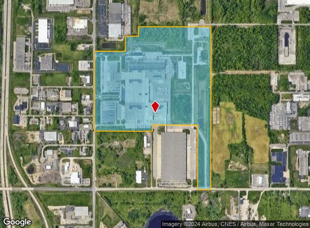  2901 S Canal Rd, Lansing, MI Parcel Map