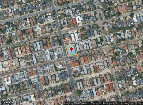  1010 Turquoise St, San Diego, CA Parcel Map