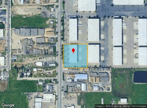  2935 S Elm Ave, Fresno, CA Parcel Map