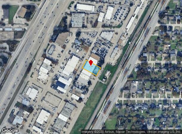  515 N Interurban St, Richardson, TX Parcel Map