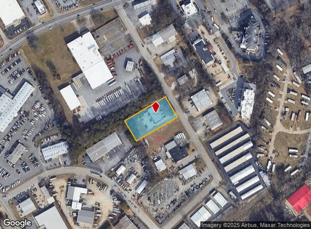  1960 Delta Dr, Gainesville, GA Parcel Map