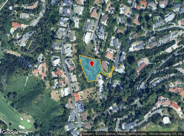 4551 Lindley Ave, Tarzana, CA Parcel Map