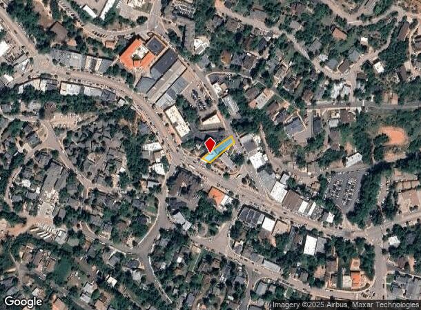 814 Manitou Ave, Manitou Springs, CO Parcel Map